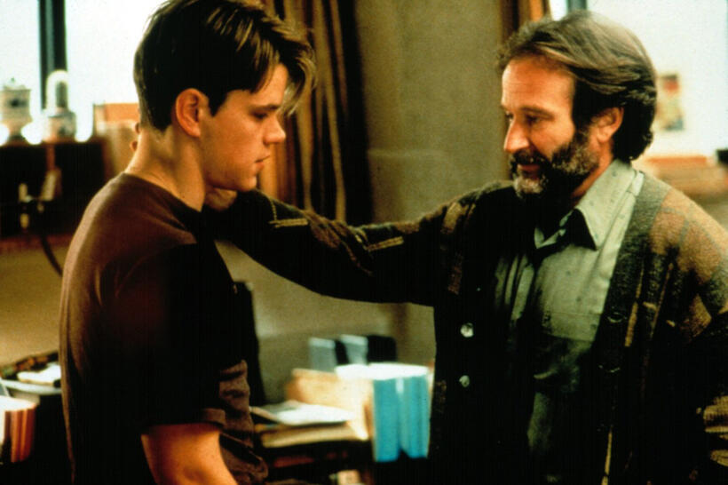 
	Ben Affleck and Robin Williams in Good Will Hunting
