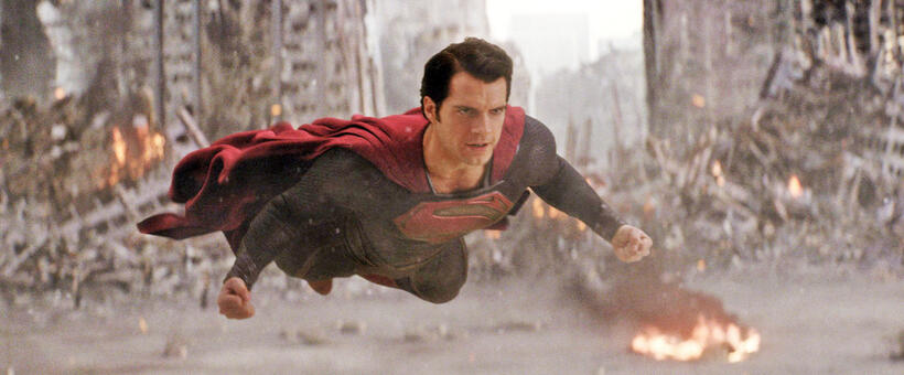 Henry Cavill as Superman in Man of Steel