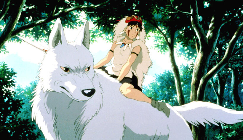 
	San in Princess Mononoke

