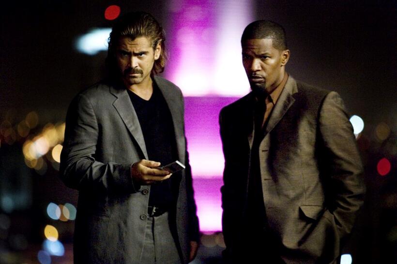 
	Jamie Foxx in Miami Vice
