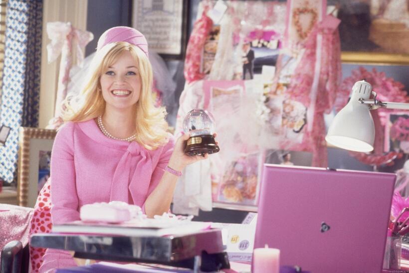 
	Reese Witherspoon in Legally Blonde
