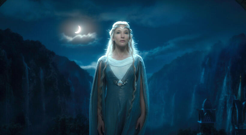 
	cate blanchett as galadriel
