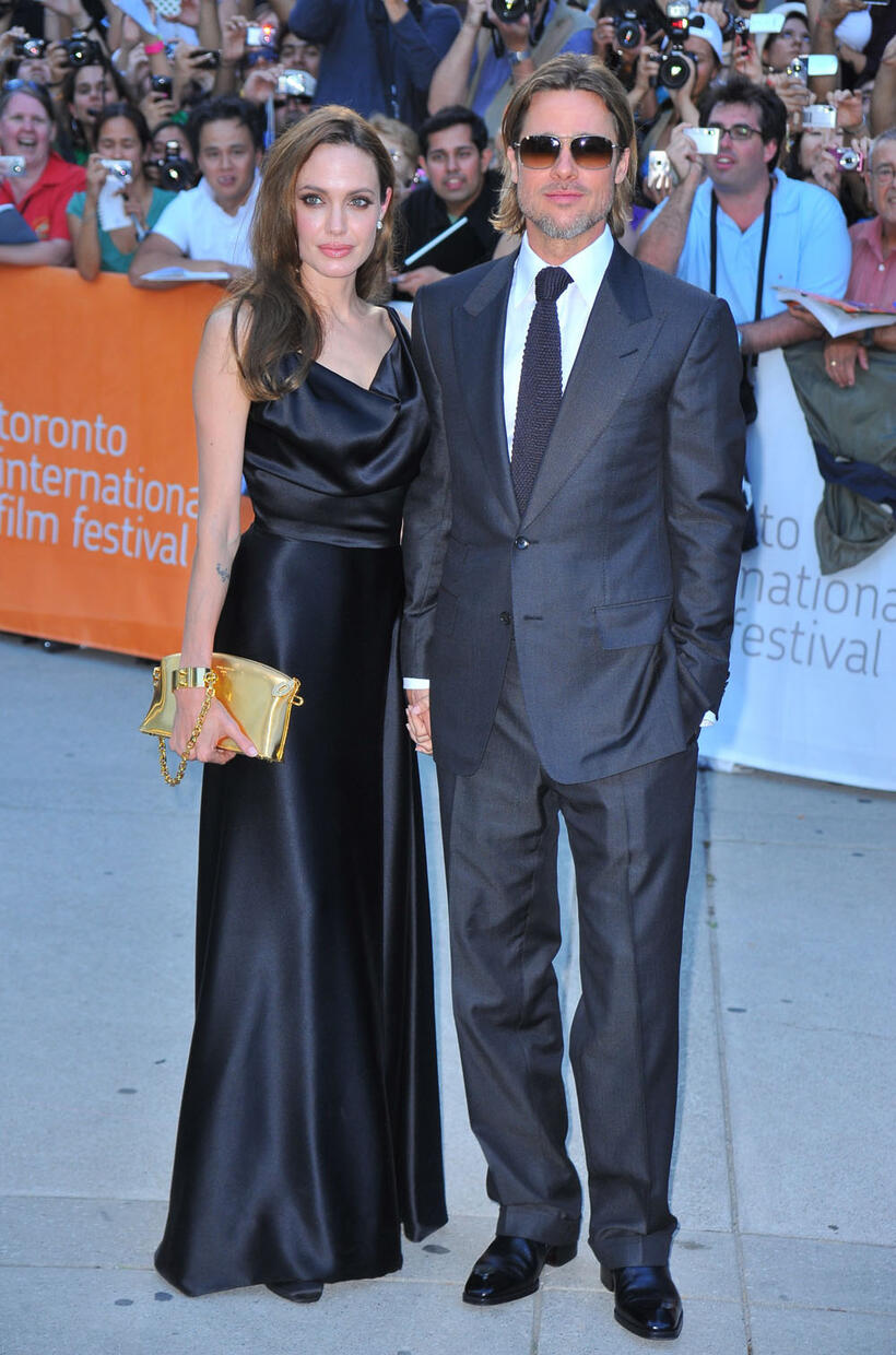 
	Brad Pitt and Angelina Jolie
