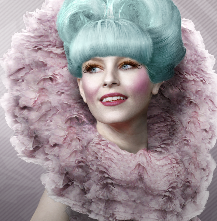 
	Effie Trinket in The Hunger Games
