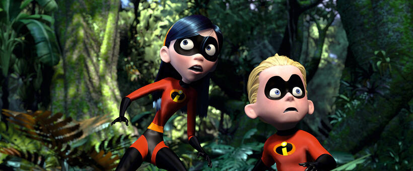 Violet and Dash from The Incredibles