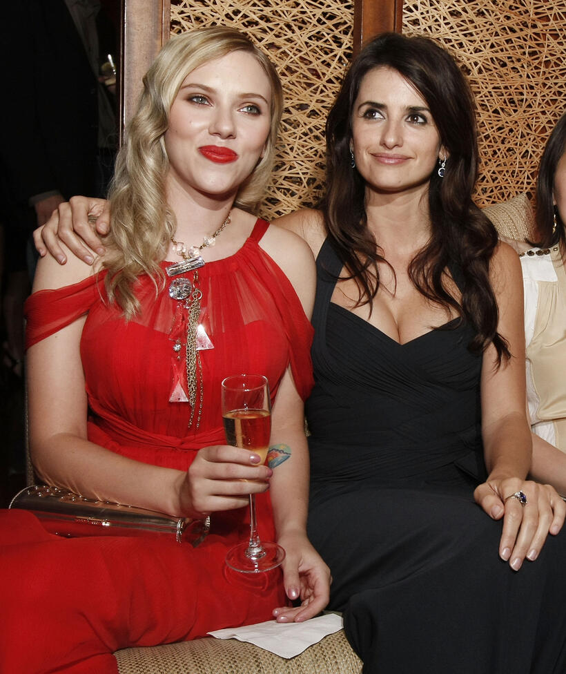Scarlett Johansson and Penelope Cruz 