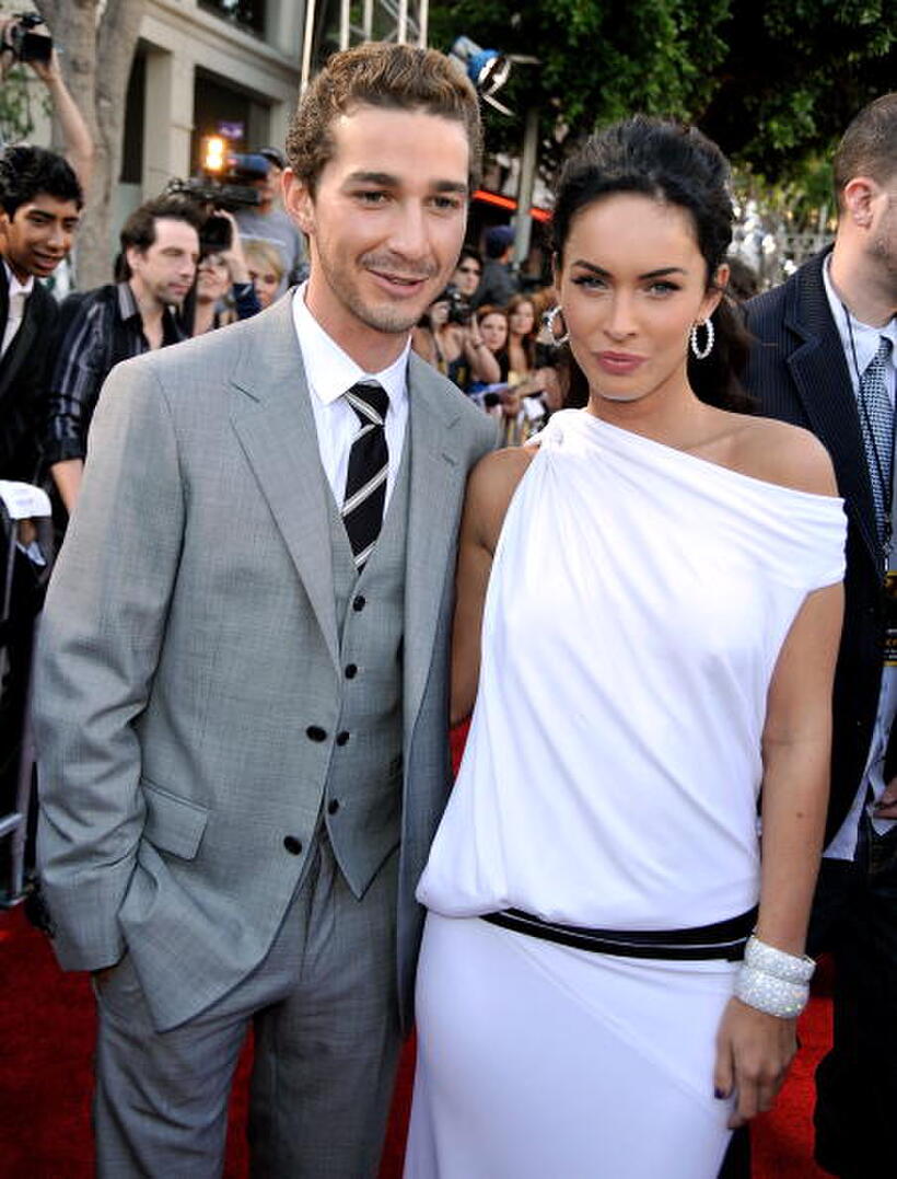 Shia LaBeouf and Megan Fox