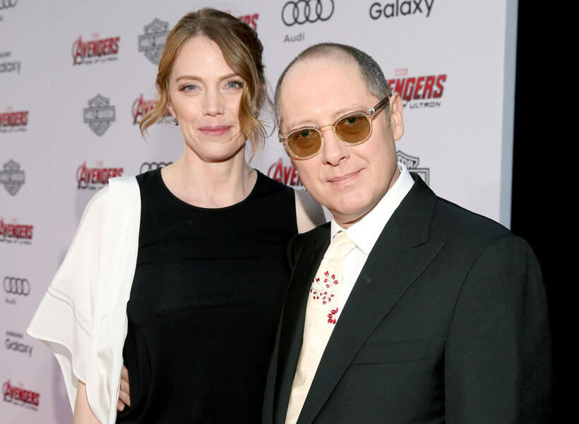 
	James Spader and Leslie Stefanson at Avengers: Age of Ultron World Premiere
