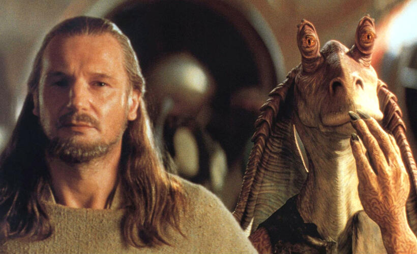 
	Liam Neeson in Star Wars: Episode I -- The Phantom Menace
