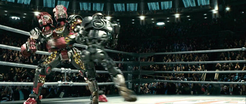 
	Atom vs. Twin Cities in &lsquo;Real Steel&rsquo;
