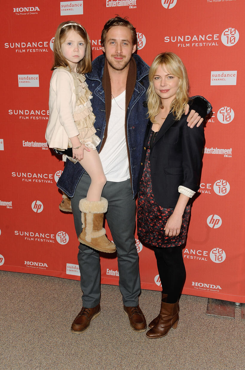 Faith Wladyka, Ryan Gosling and Michelle Williams