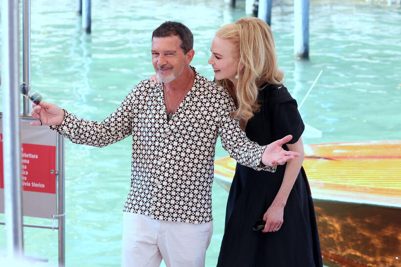 
	Antonio Banderas and Nicole Kidman
