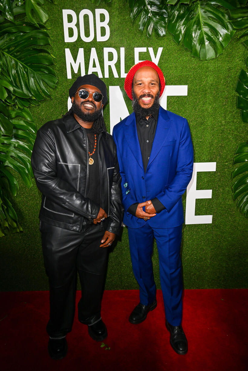 
	Aston Barrett Jr. and Ziggy Marley
