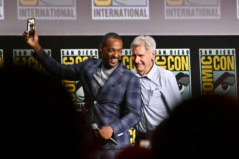 
	Anthony Mackie and Harrison Ford
