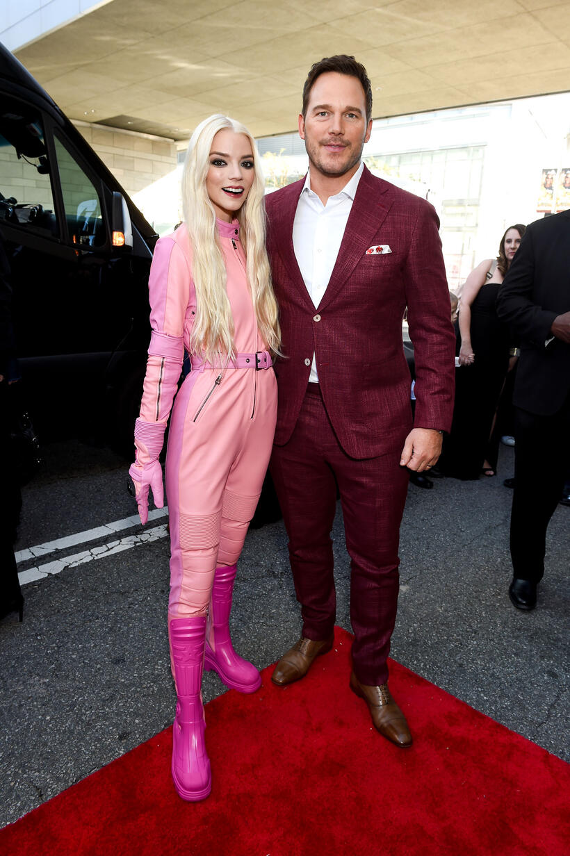 
	Anya Taylor-Joy and Chris Pratt
