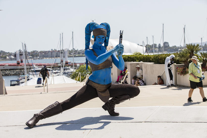 
	Ayla Fox as Aayla Secura
