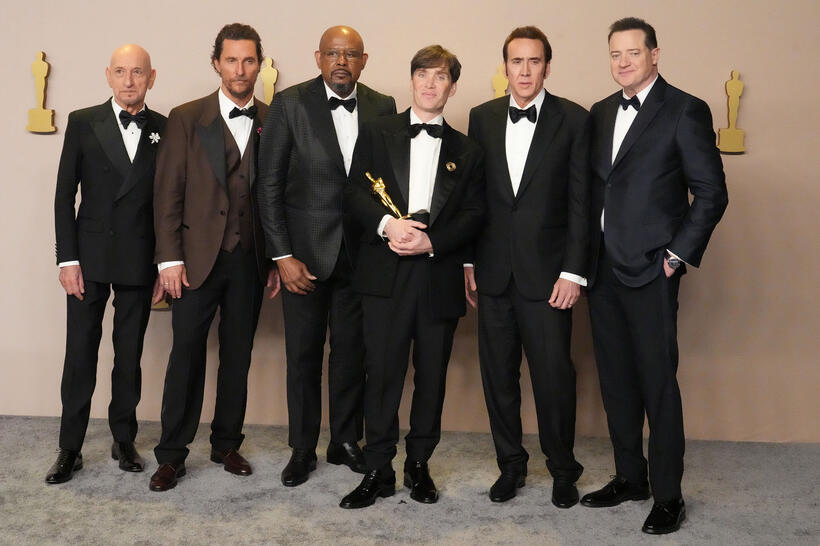 
	Ben Kingsley, Matthew McConaughey, Forest Whitaker, Cillian Murphy, Nicolas Cage and Brendan Fraser
