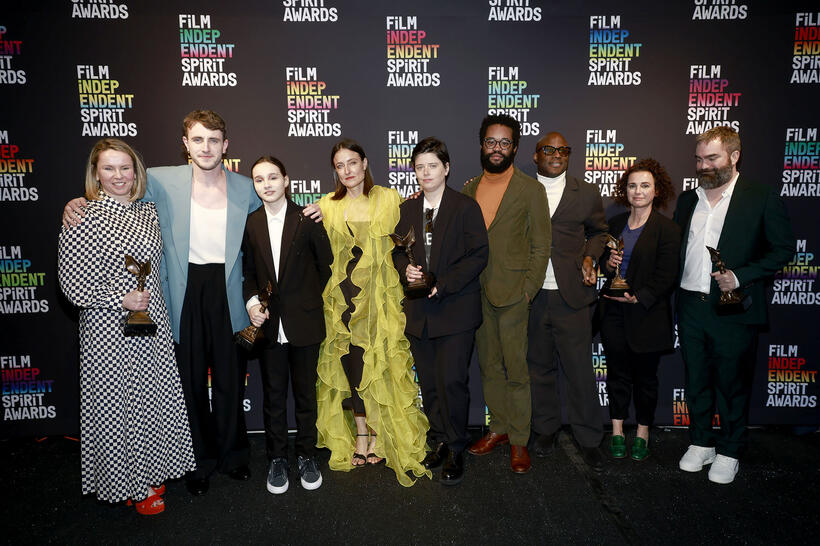 
	Amy Jackson, Paul Mescal, Frankie Corio, Adele Romanski, Charlotte Wells, Blair McClendon, Barry Jenkins, Lia Buman and Mark Ceryak
