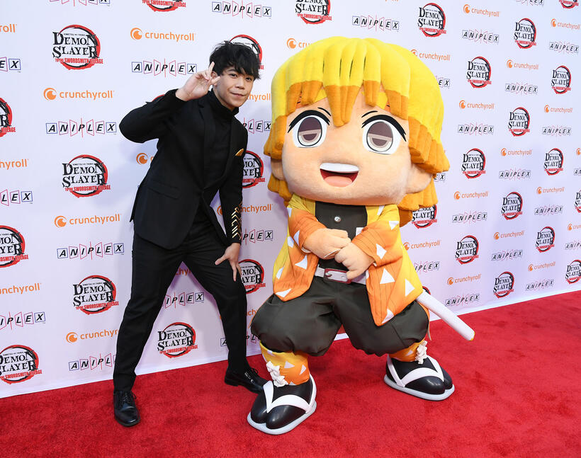 
	&nbsp;Aleks Le and Zenitsu Agatsuma
