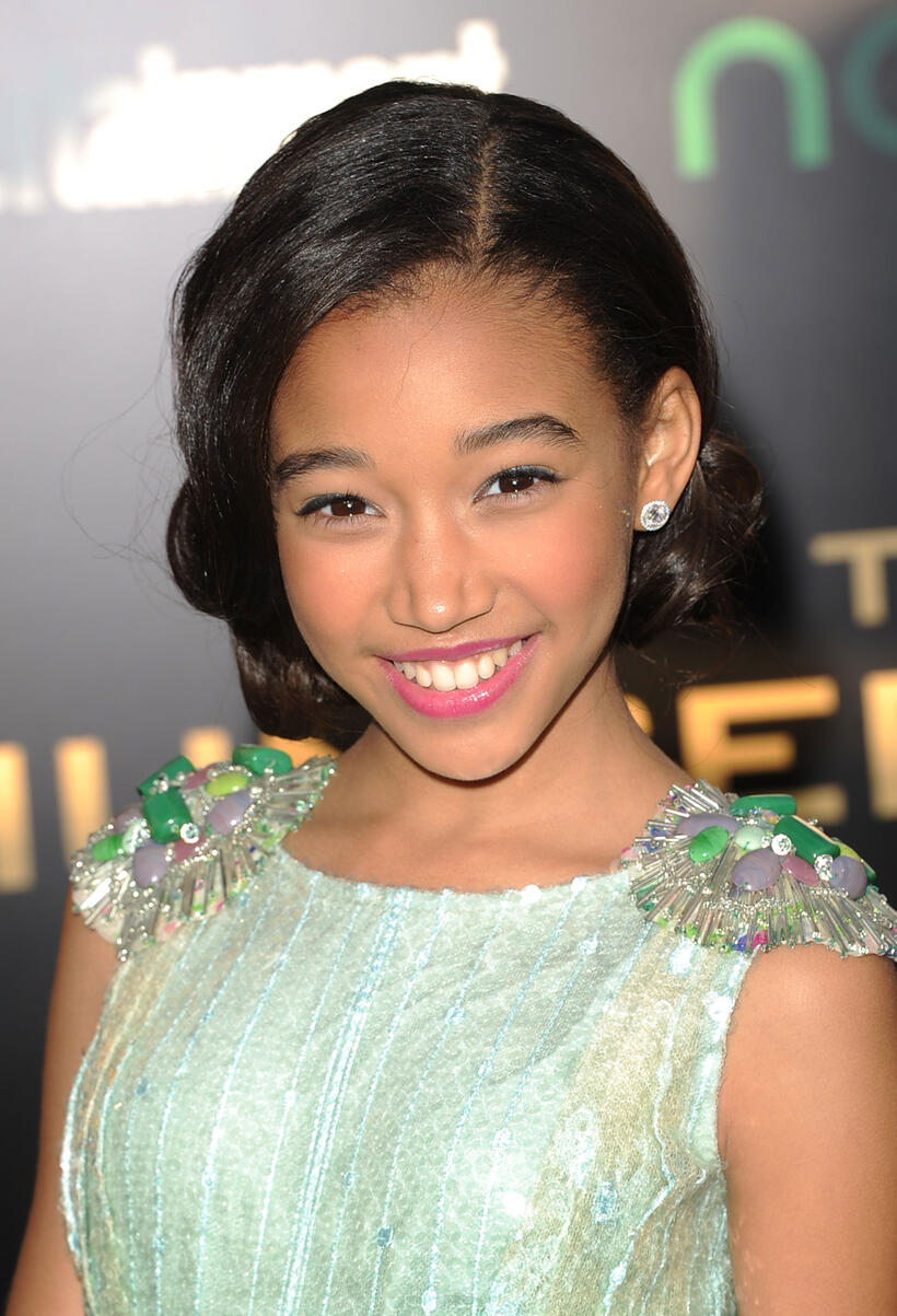 
	Hunger Games&nbsp;Amandla Stenberg
