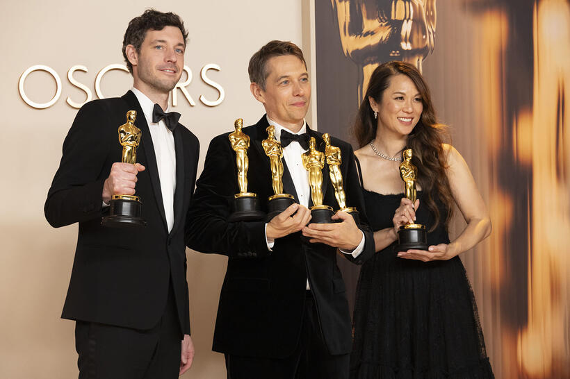 
	Alex Coco, Sean Baker and Samantha Quan
