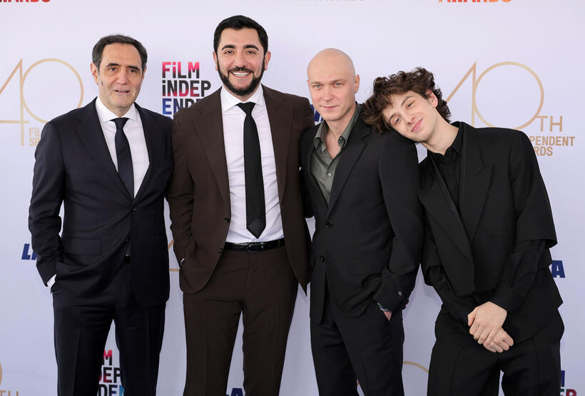 
	Karren Karagulian, Vache Tovmasyan, Yura Borisov and Mark Eydelshteyn
