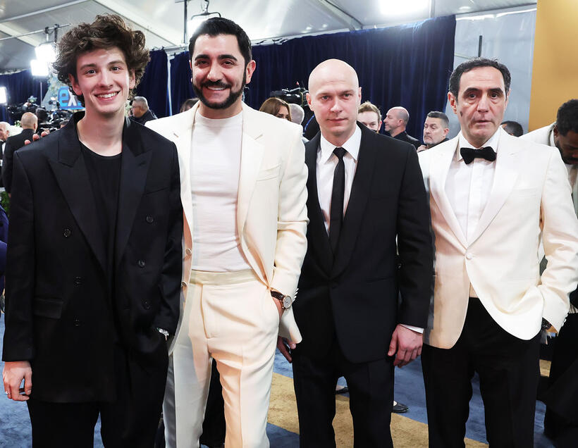 
	Mark Eydelshteyn, Vache Tovmasyan, Yura Borisov, and Karren Karagulian
