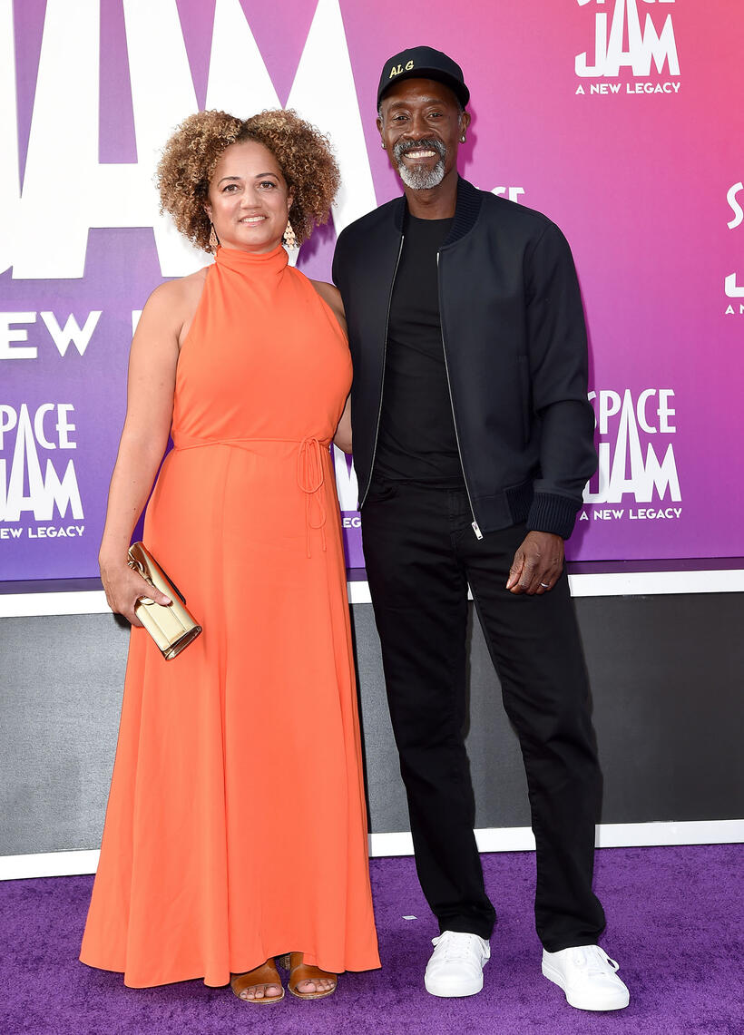 
	Bridgid Coulter and Don Cheadle

