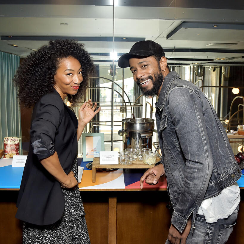 
	Betty Gabriel and Lakeith Stanfield
