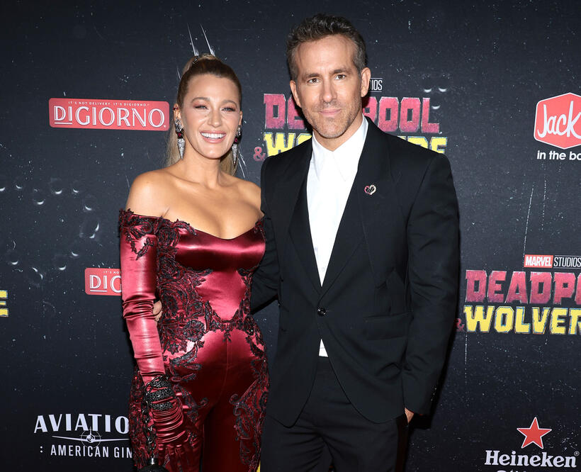 
	Blake Lively and Ryan Reynolds
