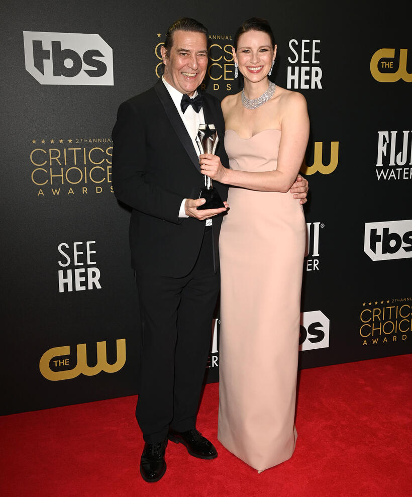 
	Ciaran Hinds and Caitriona Balfe
