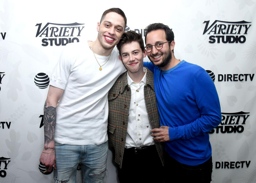 
	Pete Davidson, Griffin Gluck and Jason Orley
