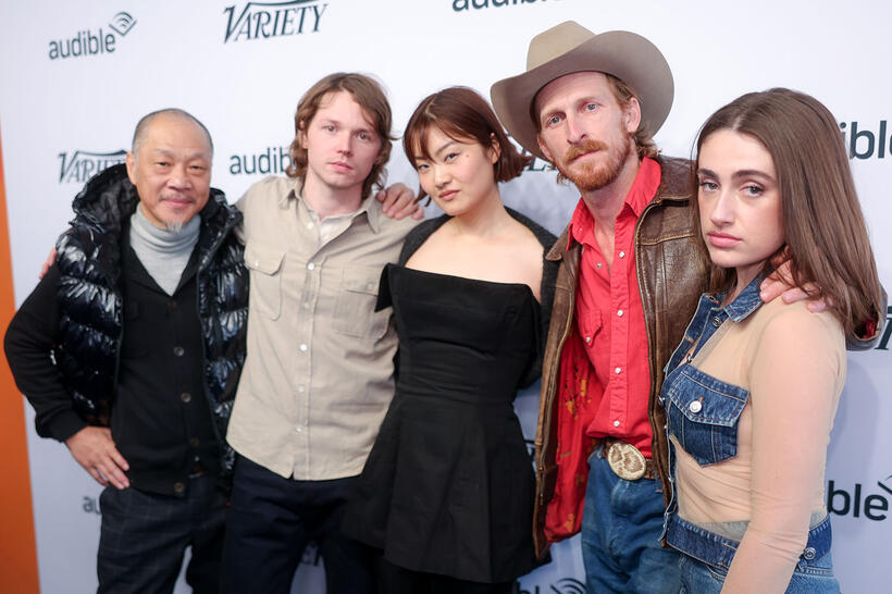 
	Perry Yung, Jack Kilmer, Katarina Zhu, Austin Amelio and Rachel Sennott
