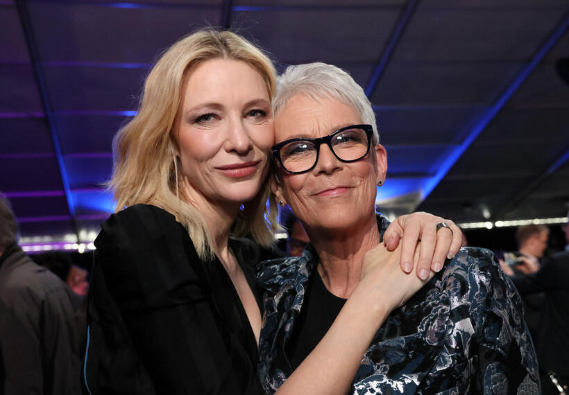 
	Cate Blanchett and Jamie Lee Curtis
