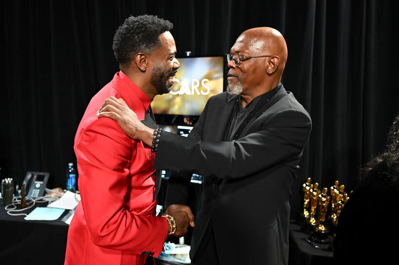 
	Colman Domingo and Samuel L. Jackson
