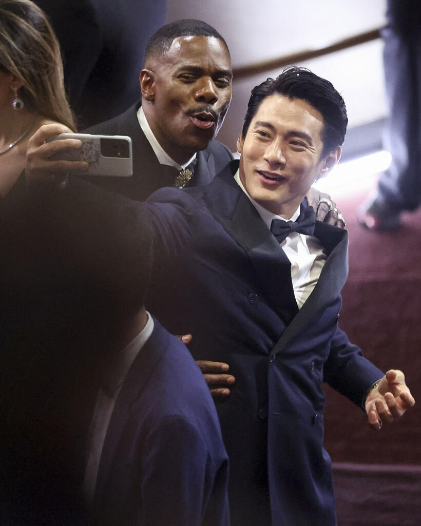 
	Colman Domingo and Teo Yoo
