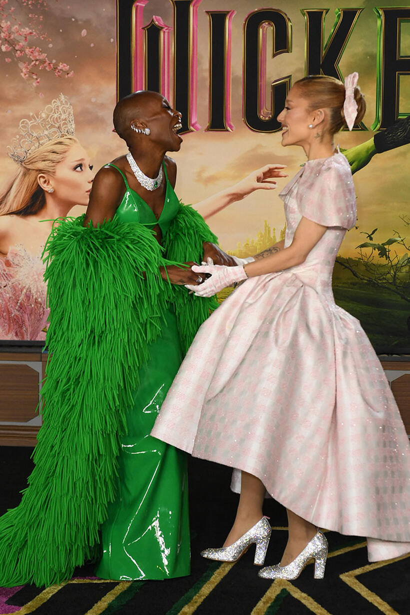 
	Cynthia Erivo and Ariana Grande
