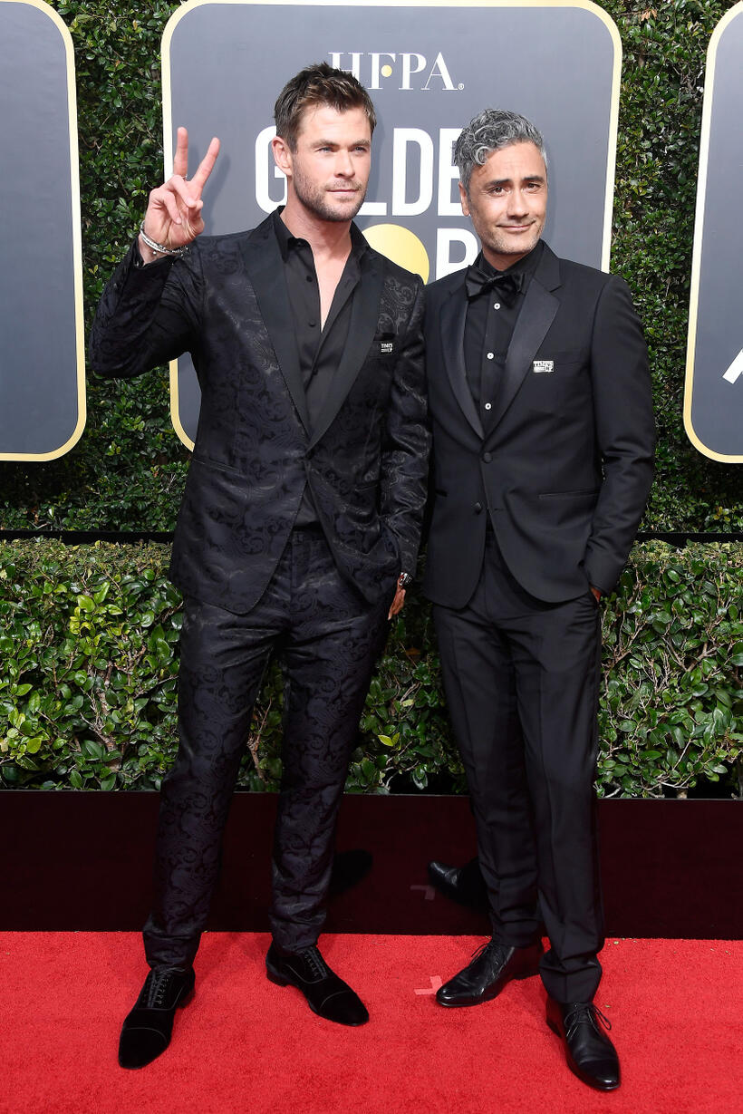 
	Chris Hemsworth and Taika Waititi&nbsp;
