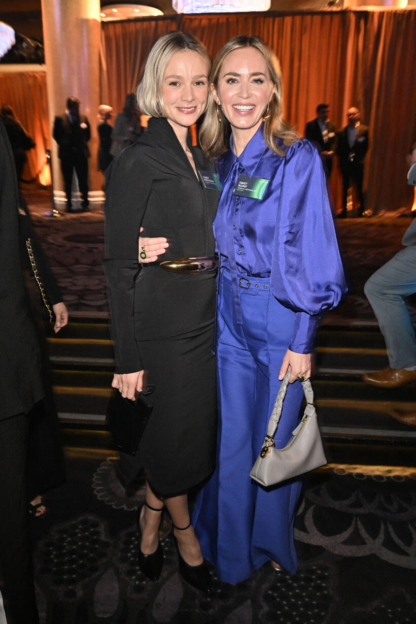 
	Carey Mulligan and Emily Blunt

