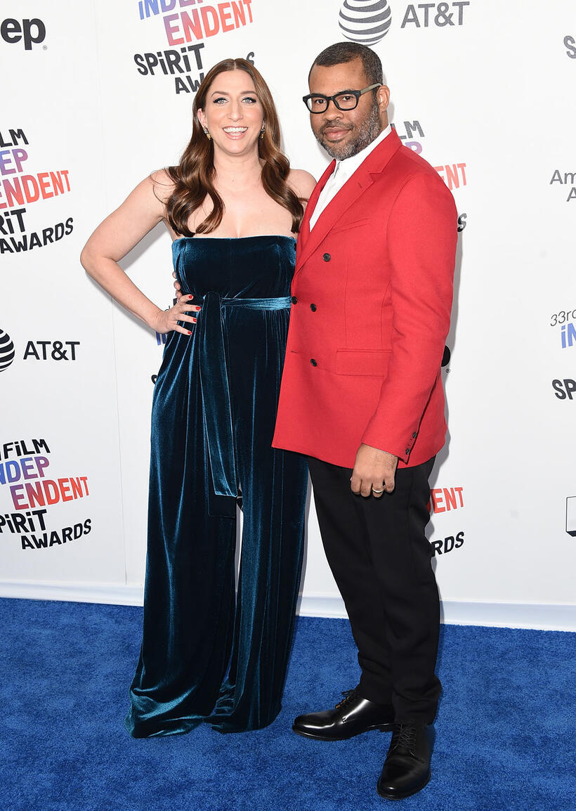 
	Chelsea Peretti and Jordan Peele

