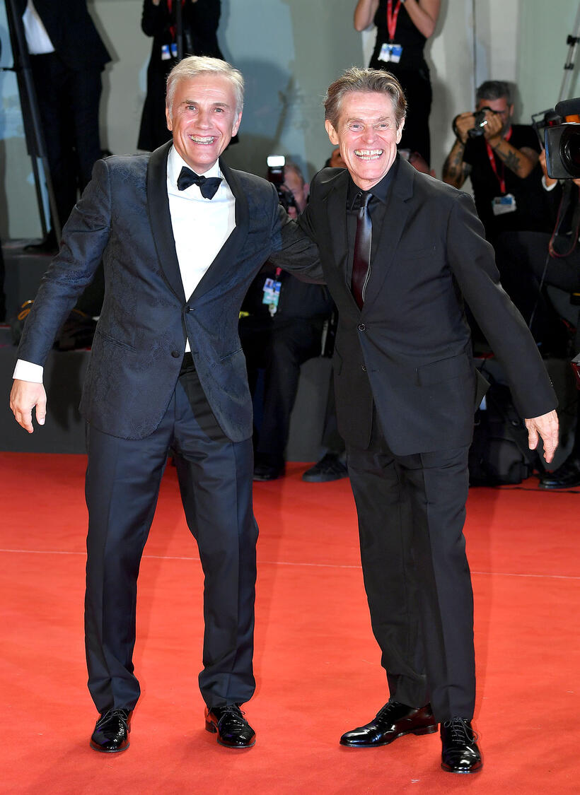 
	Christoph Waltz and Willem Dafoe
