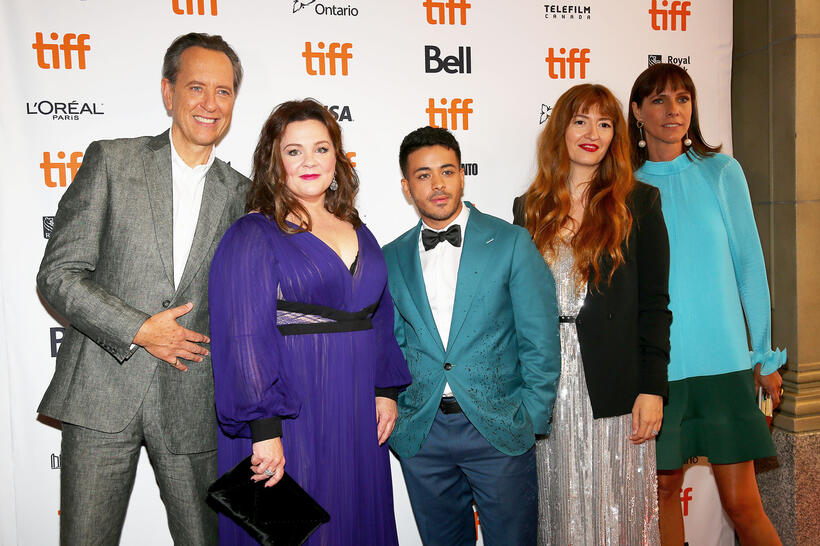 
	Richard E. Grant, Melissa McCarthy, Christian Navarro, Marielle Heller and Dolly Wells
