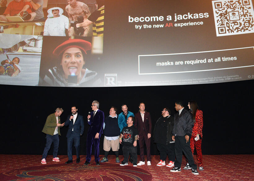 
	Spike Jonze, Chris Pontius, Johnny Knoxville, Preston Lacy, Ehren McGhehey, Jason Acu&ntilde;a, Dave England, Zach Holmes, Jasper Dolphin and Rachel Wolfson
