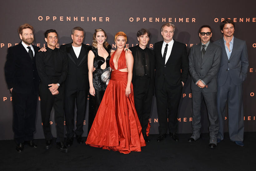 
	Kenneth Branagh, Rami Malek, Matt Damon, Emily Blunt, Florence Pugh, Cillian Murphy, Christopher Nolan, Robert Downey Jr. and Josh Hartnett

