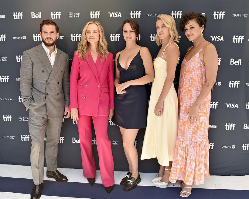 
	Kit Harington, Bess Wohl Noemie Merlant, Meredith Hagner and Camila Cano-Flavia
