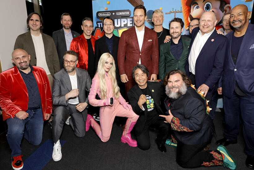 
	The Super Mario Bros. Movie cast and crew
