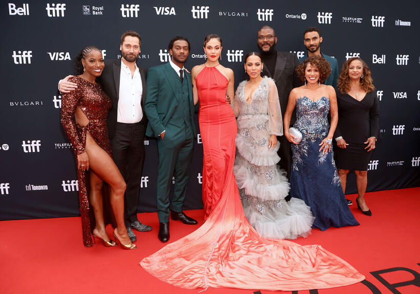 
	Milauna Jackson, Ryan Eggold, Joshua Boone, Solea Pfeiffer, Amirah Vann, Tyler Perry, Lana Young, Austin Scott and Debbie Allen&nbsp;&nbsp;
