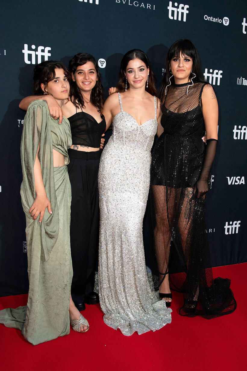 
	Nathalie Issa, Manal Issa, Yusra Mardini and Sarah Mardini
