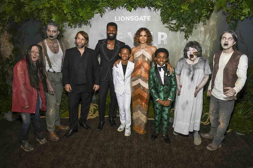 
	Alexandre Aja, William Catlett, Percy Daggs IV, Halle Berry and Anthony B. Jenkins
