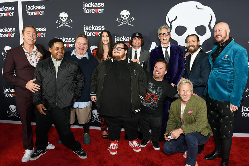 
	Dave England, Jasper Dolphin, Preston Lacy, Rachel Wolfson, Zach Holmes, Sean McInerney, Jason 'Wee Man' Acu&ntilde;a, Johnny Knoxville, Spike Jonze, Chris Pontius and Ehren McGhehey
